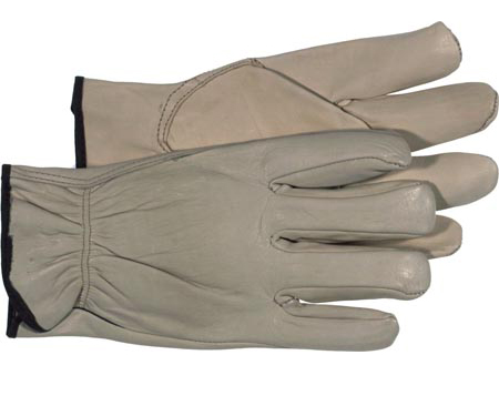ivory leather gloves