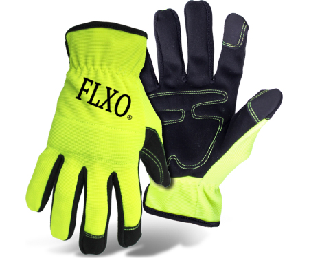 Glove Hi-vis Pu Palm L