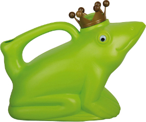 Wateringcan Frog King Green