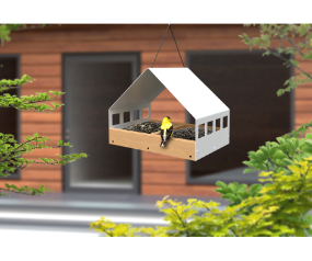Fly-thru Platform Feeder