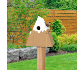 Mountain Wren/chickadee House