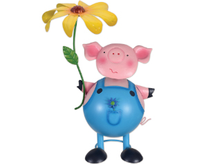 Pig w/Flower