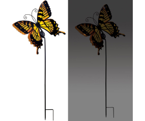 Butterfly Solar Stake
