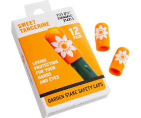 Stake Safety Caps Tang 12 ct