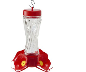 Swirl Glass Hummingbird Fdr