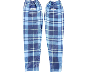 Sport Sleeves Light Blue Plaid