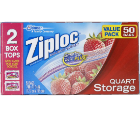 Ziploc Storage Qt 50 Count