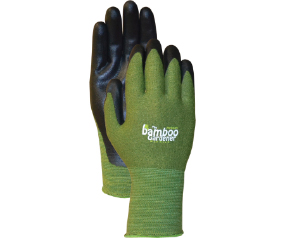 Glove Bamboo W/nit Plm Gr L