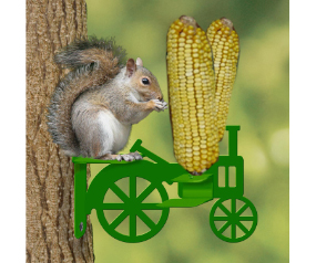 Birdfeeder Tractor Corn Cob