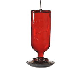 Feeder Bottle Hb Antiq Red Med