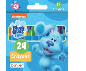 BLUES CLUES 24 CT CRAYONS