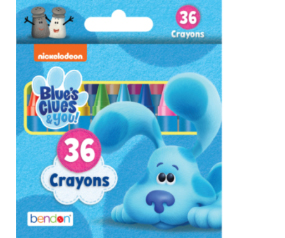 BLUES CLUES 36 CT CRAYONS