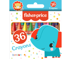 FISHER PRICE 36 COUNT CRAYSONS
