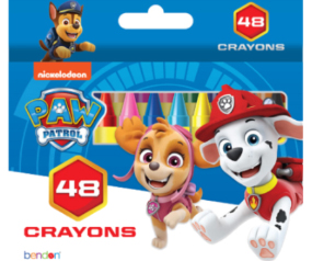 PAW PATROL 48 COUNT CRAYONS