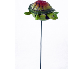Plant Stick Lg Turtle