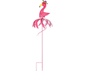 Brd Spnr Stk Flamingo
