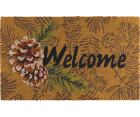 Doormat Coir Pinecone