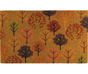 Doormat Coir Collage Trees