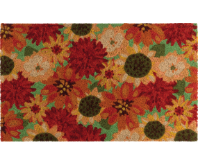 Doormat Coir Bouquet