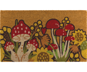 Doormat Coir Mushroom
