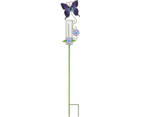 Butterfly Rain Gauge-Purple