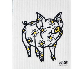 Daisy Pig Swedish Cloth
