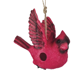 Cardinal Birdhouse