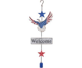 Americana Eagle Welcome Sign