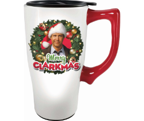 Merry Clarkmas Travel Mug