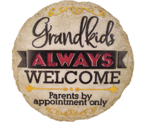 Grandkids Welcome Stepping