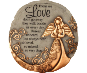 Bronze Angel Stepping Stone