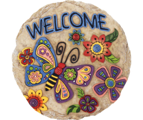 Butterfly Welcome Stepping