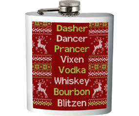 Dasher, Dancer Flask