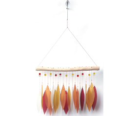 Feather Teq Sea Glass Chime