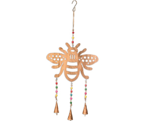 Queen Bee Chime Charm