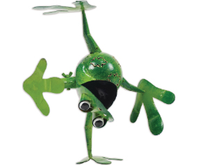 Izzy, Frog Sculpture