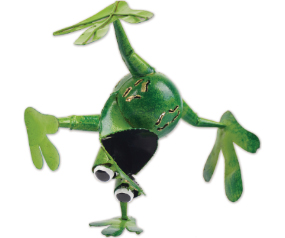 Jellybean, Mini Frog Sculpture