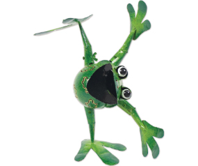 Atom, Frog Sculpture