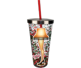 Leg Lamp Glitter Cup