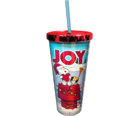Snoopy Christmas Foil Cup