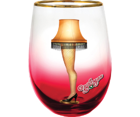 Leg Lamp Stemless Glass