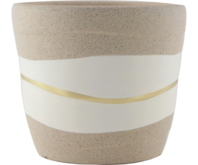 Organic Stripe Planter 5.51