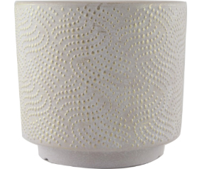 Beaded Elegance Planter 6.69
