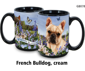 Mug French Bulldog Cream