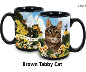 Mug Cat Brown Tabby