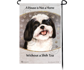 Shih Tzu Black & White