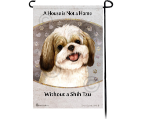 Shih Tzu Gold & White