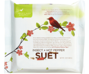 Suet 12Oz Insect Hot Pepper