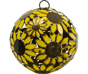 Hanging Sunflower Sphere