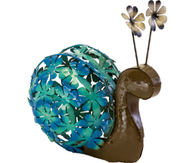 Large Flowers Snail